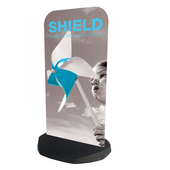 Shield Werbeträger - modularedisplays.com