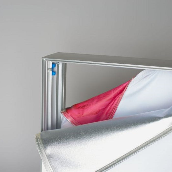 Textil Spannrahmen MaxiFrame LED 800x2000 - modularedisplays.com