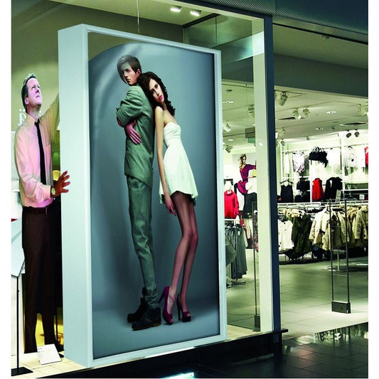 Textil Spannrahmen MaxiFrame LED 800x2000 - modularedisplays.com