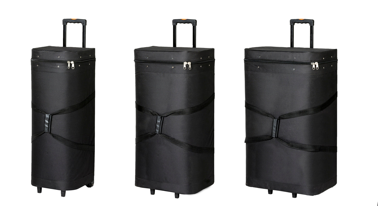 Textilfaltwand premium gebogen 3x3 mit Druck - modularedisplays.com