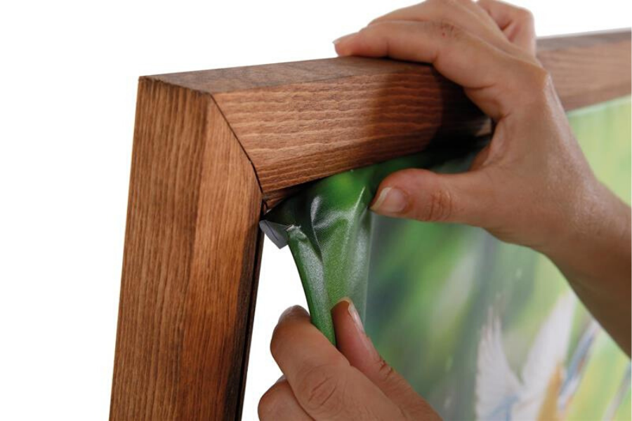 Holzrahmen MaxiFrame Wood DIN A0 - modularedisplays.com
