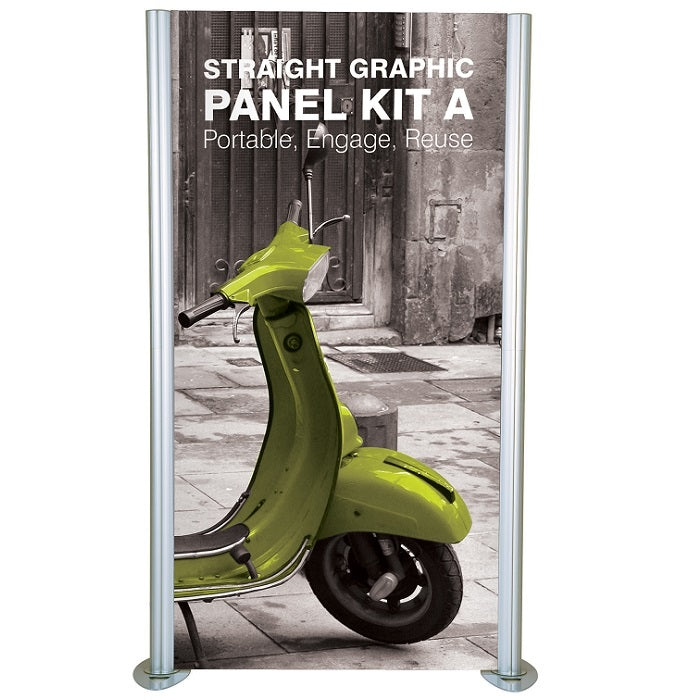 Tragbare Messewand 2mx2m inkl. Digitaldruck - modularedisplays.com