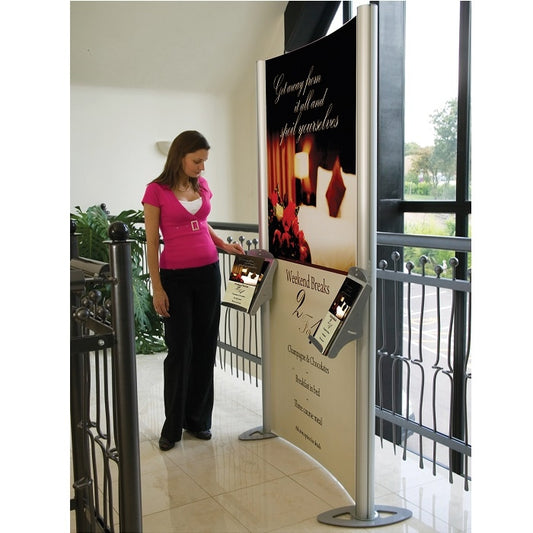 Tragbare Messewand 2mx2m inkl. Digitaldruck - modularedisplays.com