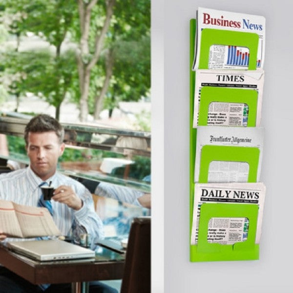 Wandzeitungshalter Scoop - modularedisplays.com