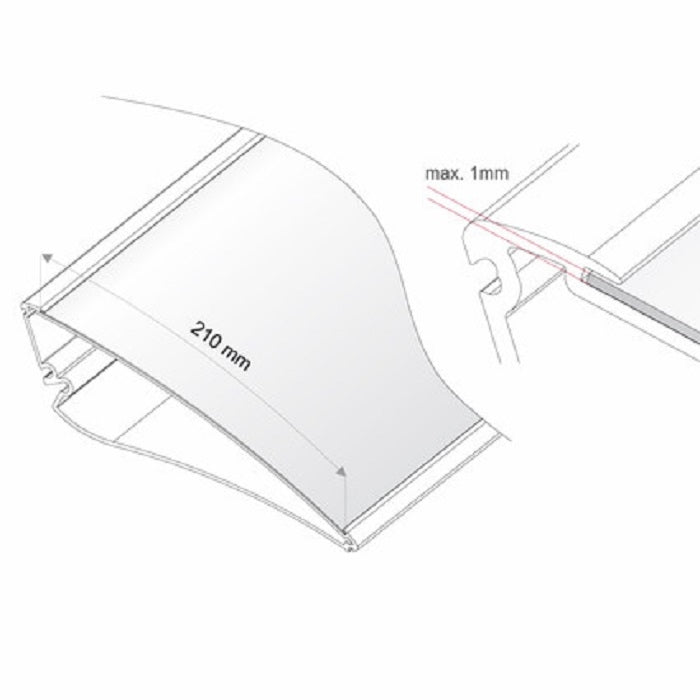 Werbeaufsteller Mypressto 500mm - modularedisplays.com