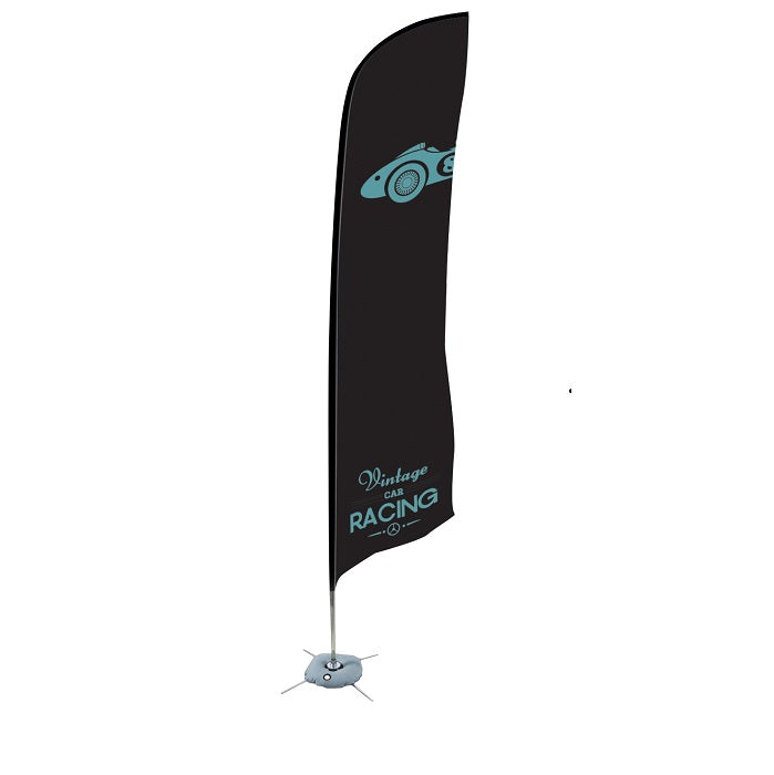 Werbefahnen Feather 4,5m inkl. Druck - modularedisplays.com